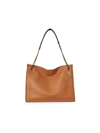 LAUREN RALPH LAUREN | Borsa in pelle - Shopper BRADLEY Large | camel